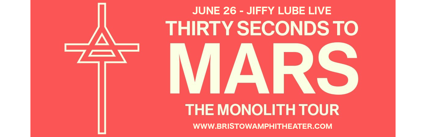 30 Seconds To Mars, Walk The Moon & MisterWives at Jiffy Lube Live