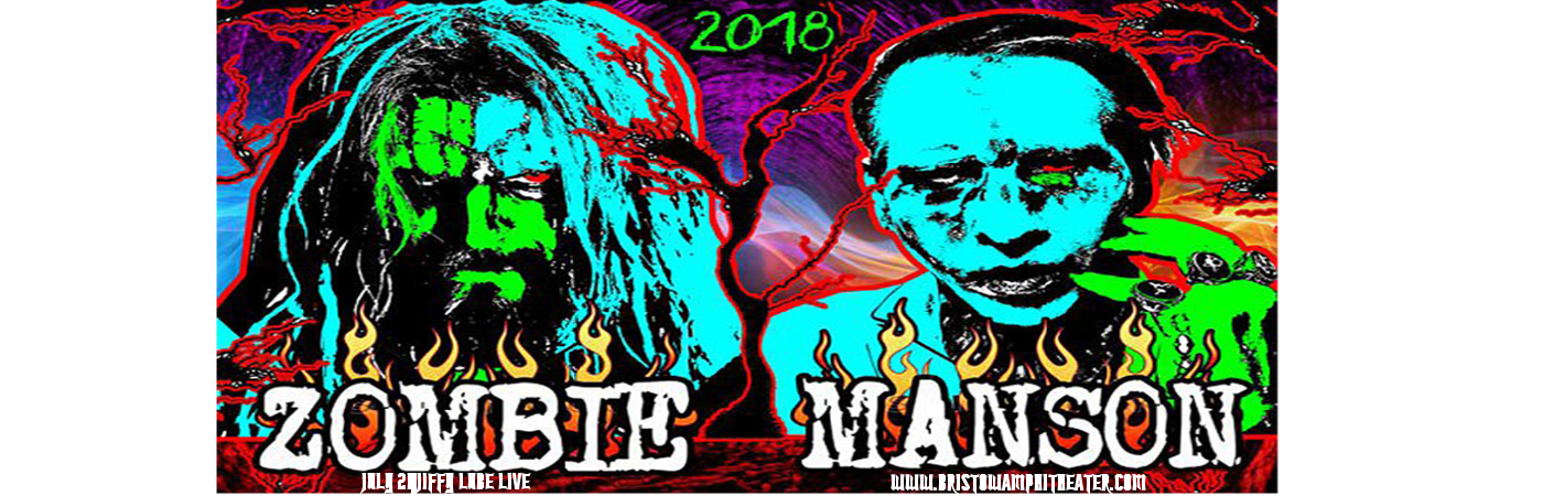 Rob Zombie & Marilyn Manson at Jiffy Lube Live