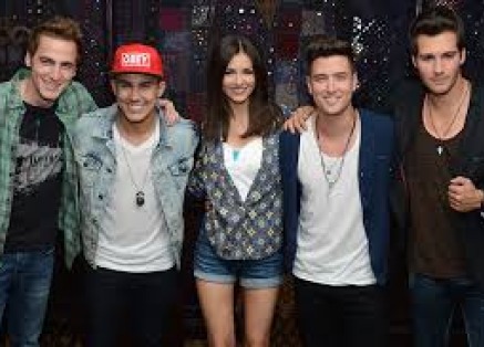 Big Time Rush and Victoria Justice