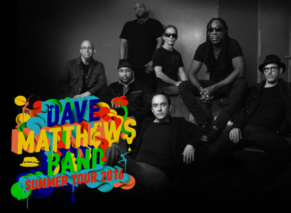 Dave Matthews Band Summer Tour 2016 at Jiffy Lube Live