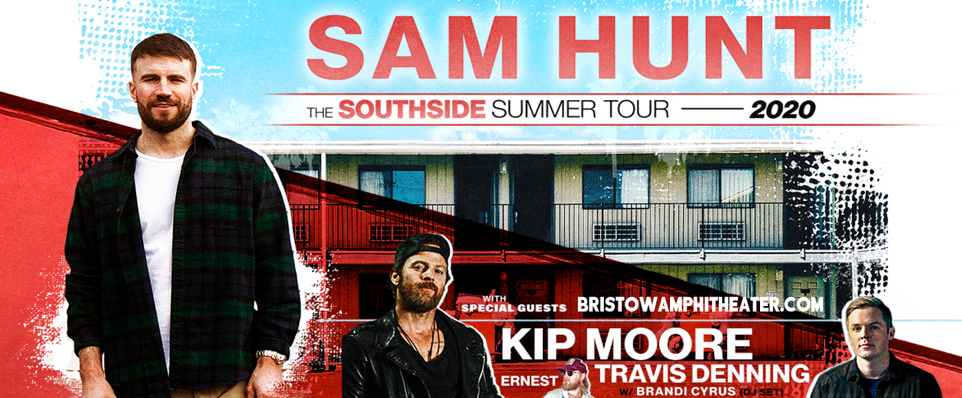 Sam Hunt, Kip Moore & Travis Denning [CANCELLED]