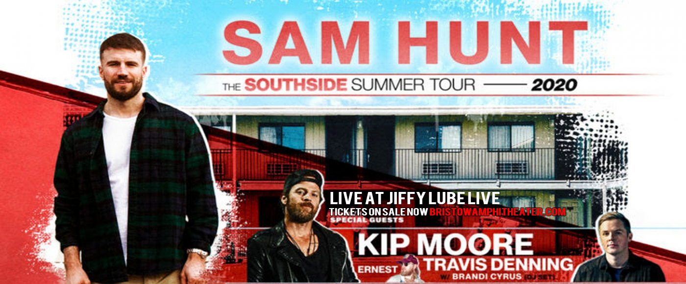 Sam Hunt, Kip Moore & Travis Denning [CANCELLED]