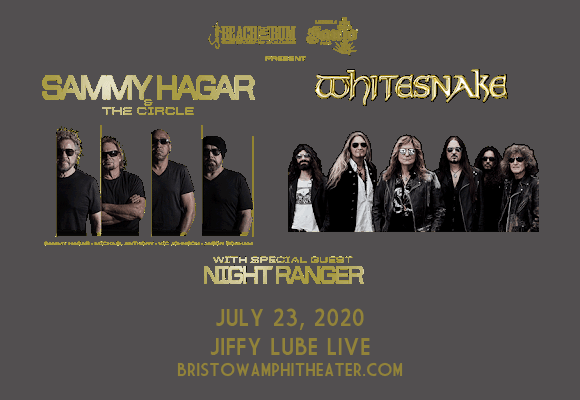 Sammy Hagar and the Circle & Whitesnake [CANCELLED] at Jiffy Lube Live