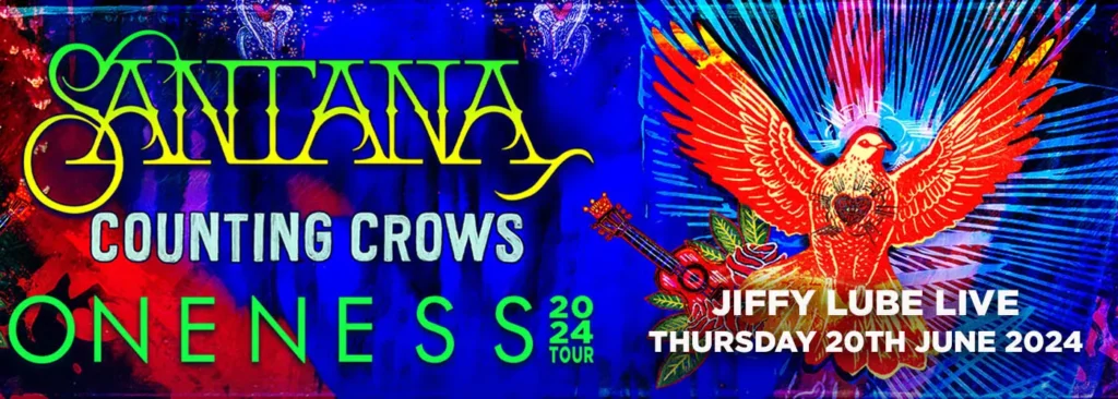 Santana & Counting Crows at Jiffy Lube Live