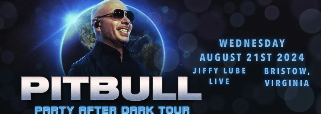 Pitbull at Jiffy Lube Live